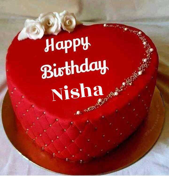 Nisha Happy Birthday Cakes Pics Gallery