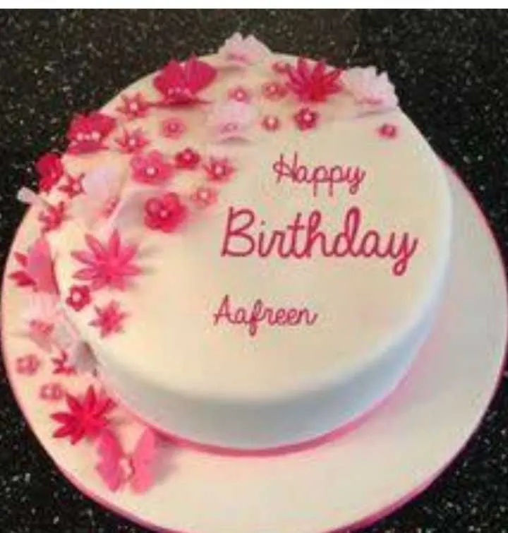 100+ HD Happy Birthday Afreen Cake Images And shayari
