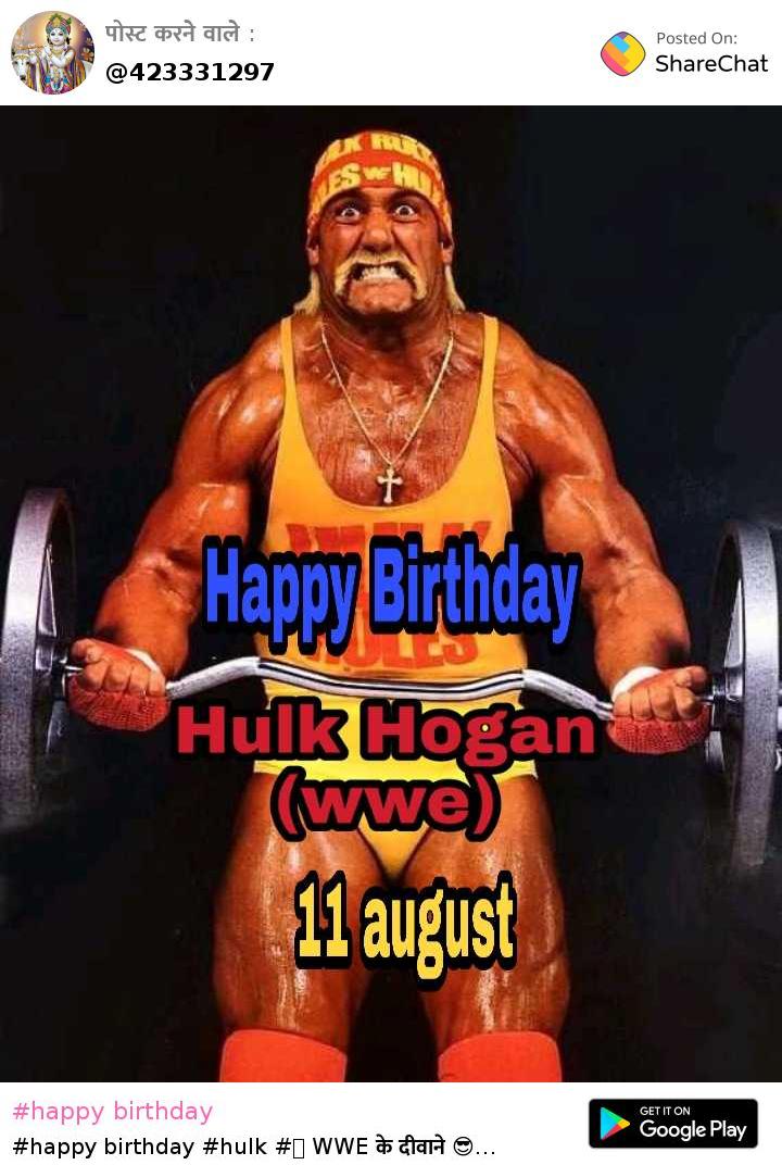 happy birthday hulk hogan