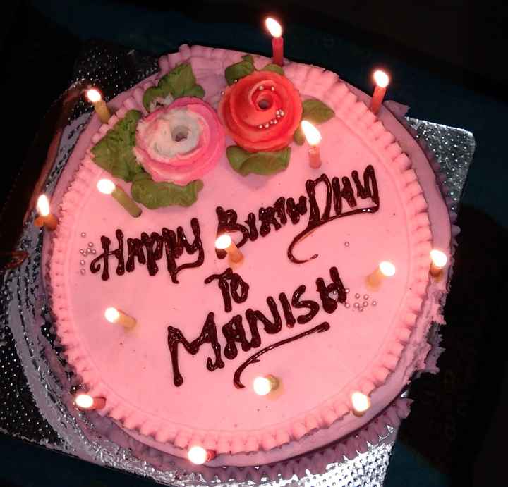 Happy Birthday manish Cake Images