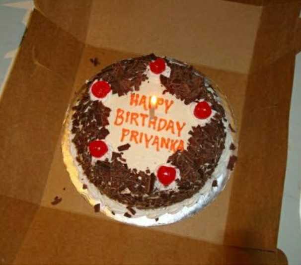 100+ HD Happy Birthday Priyanka Cake Images And Shayari