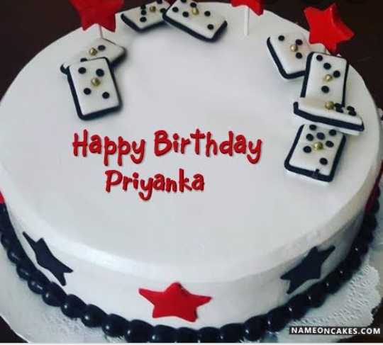 ❤️ 8th Chocolate Happy Birthday Cake For priyanka didi