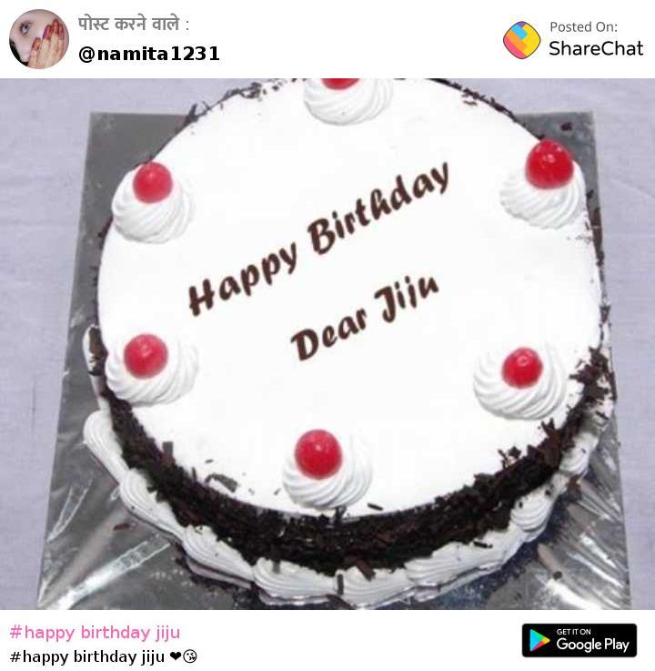 ❤️ Red White Heart Happy Birthday Cake For Avi(jiju)