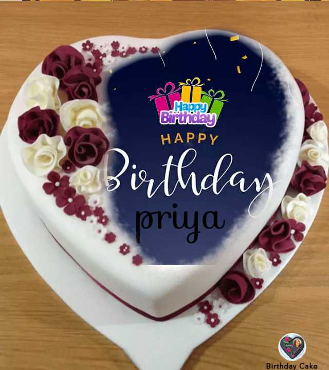Its Your Day To Make A Wish Happy Birthday Priya  Download on  Funimadacom