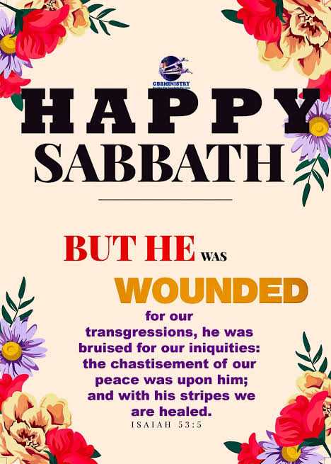 happy sabbath Images • Anand minj (@158141482a) on ShareChat