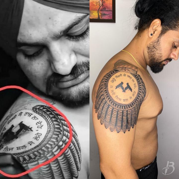 Delhis tattoo artist gives free tattoos of Sidhu Moosewala fans make a  beeline to get inked
