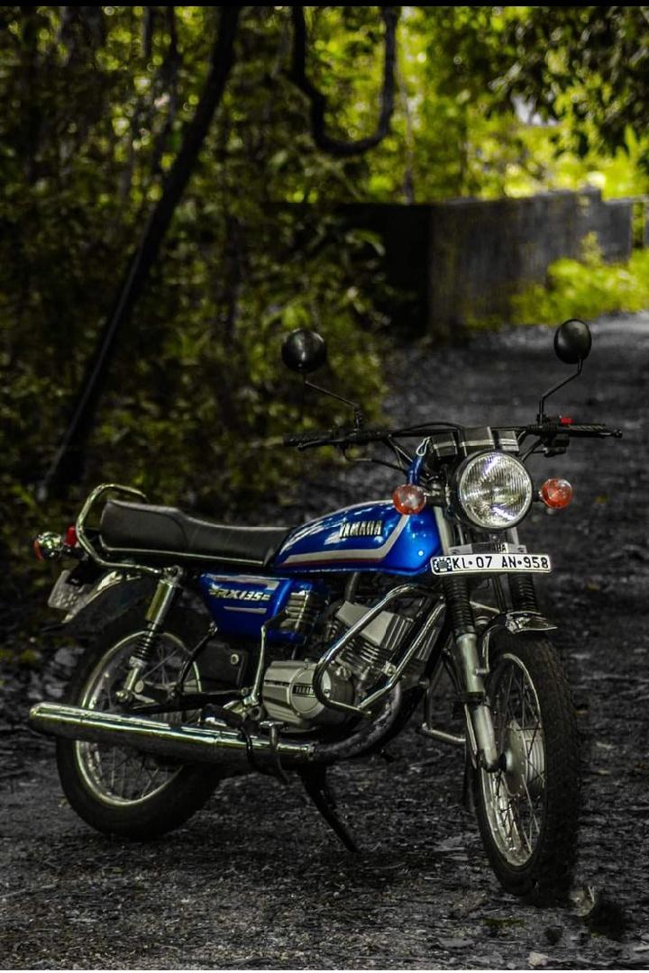 Download Roadside Red Yamaha Rx100 Motorcycle Wallpaper  Wallpaperscom