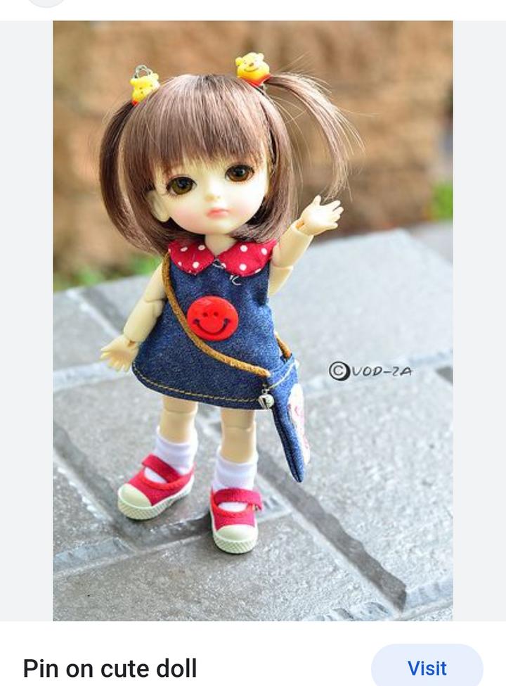 Cute doll best sale cute doll