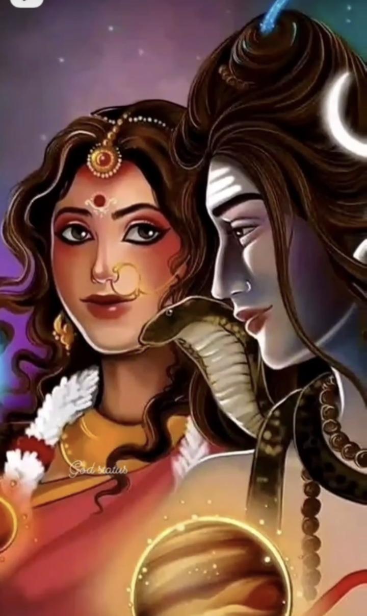 Shiv Parvati  Love Wallpaper Download  MobCup