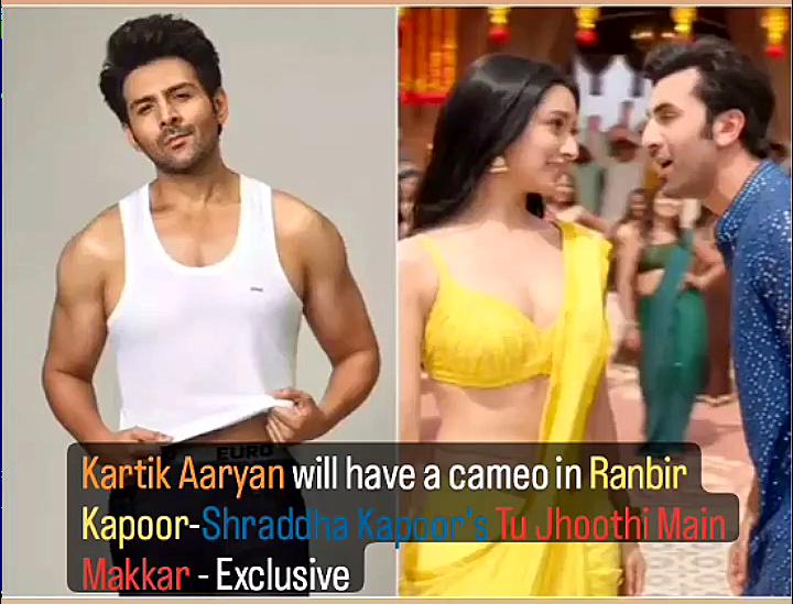 Kartik Aaryan will have a cameo in Ranbir Kapoor-Shraddha Kapoor's Tu  Jhoothi Main Makkar - Exclusive