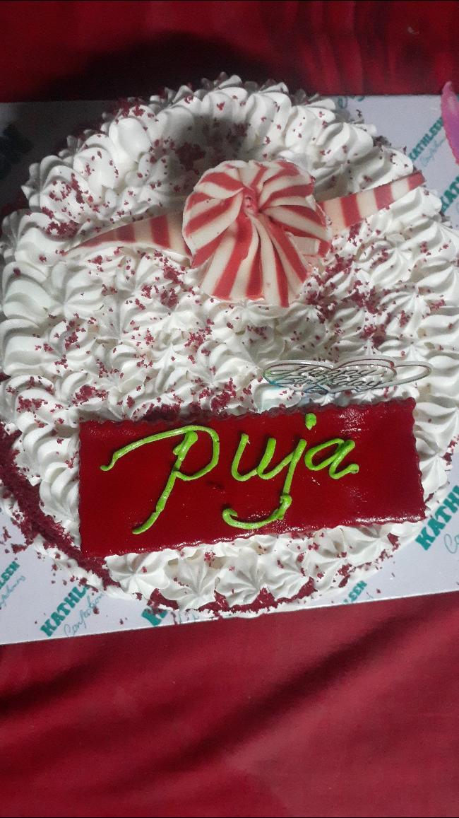 Puja Happy Birthday Cakes Pics Gallery
