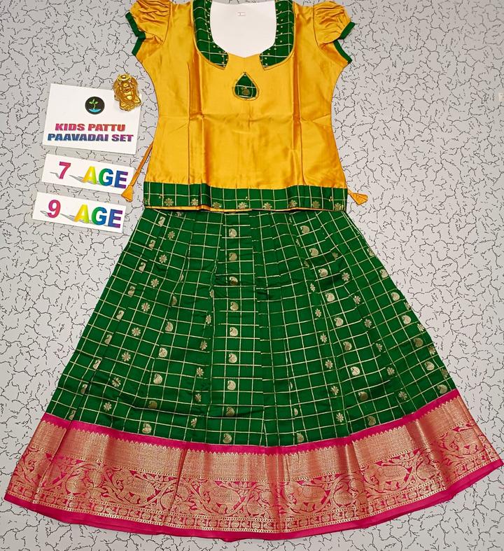 pattu pavadai neck design Images Aswin online shopping 348927289 on ShareChat