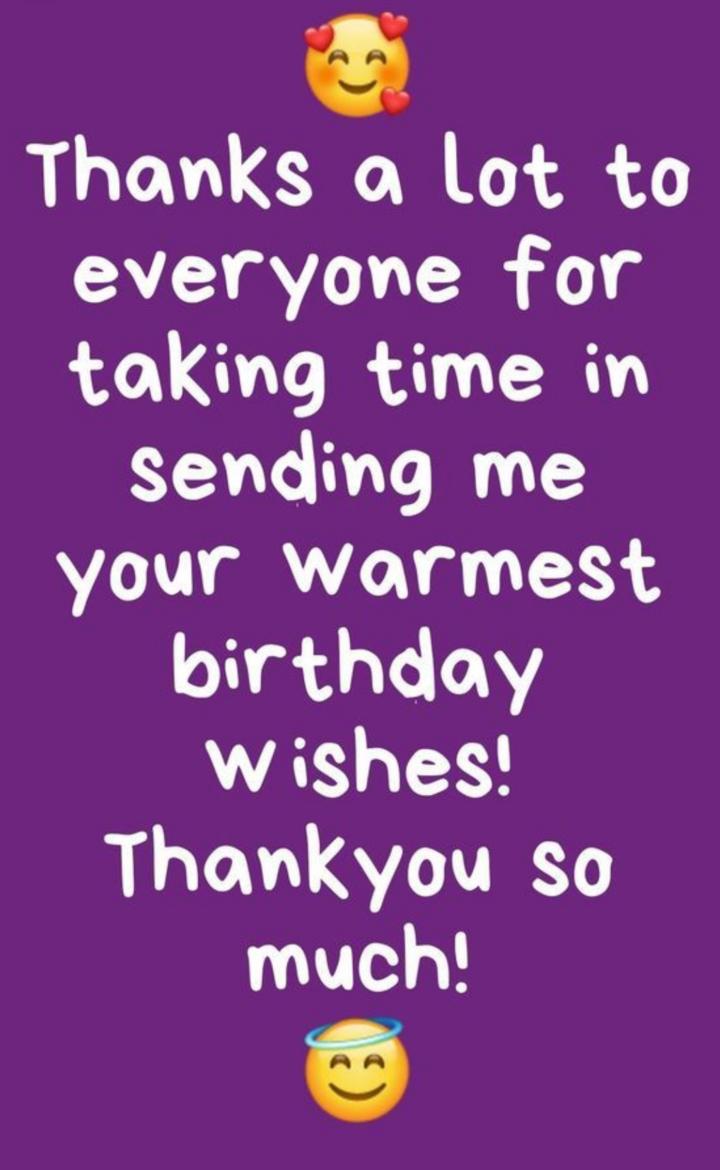 thanks for birthday wishes • ShareChat Photos and Videos