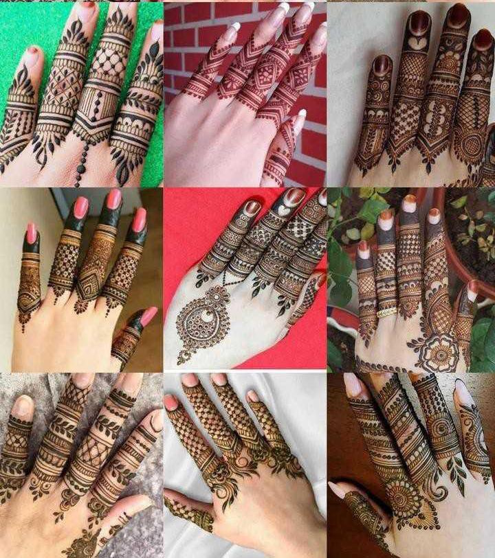 Beautiful❤ Finger tattoo Mehndi || Dollyarts || 2020 || - YouTube