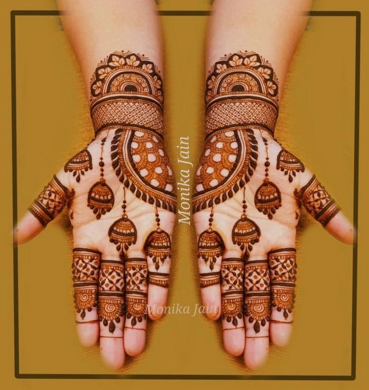Do you like to apply henna (mehendi)? If so, whether in a simple  traditional way (just with dots) or with intricate design? - Quora