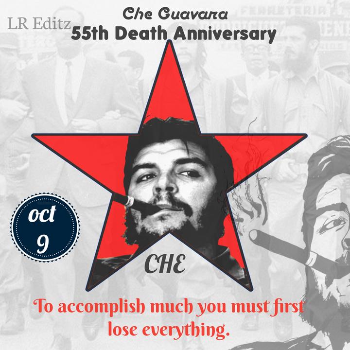 55th anniversary of the death of Che Guevara