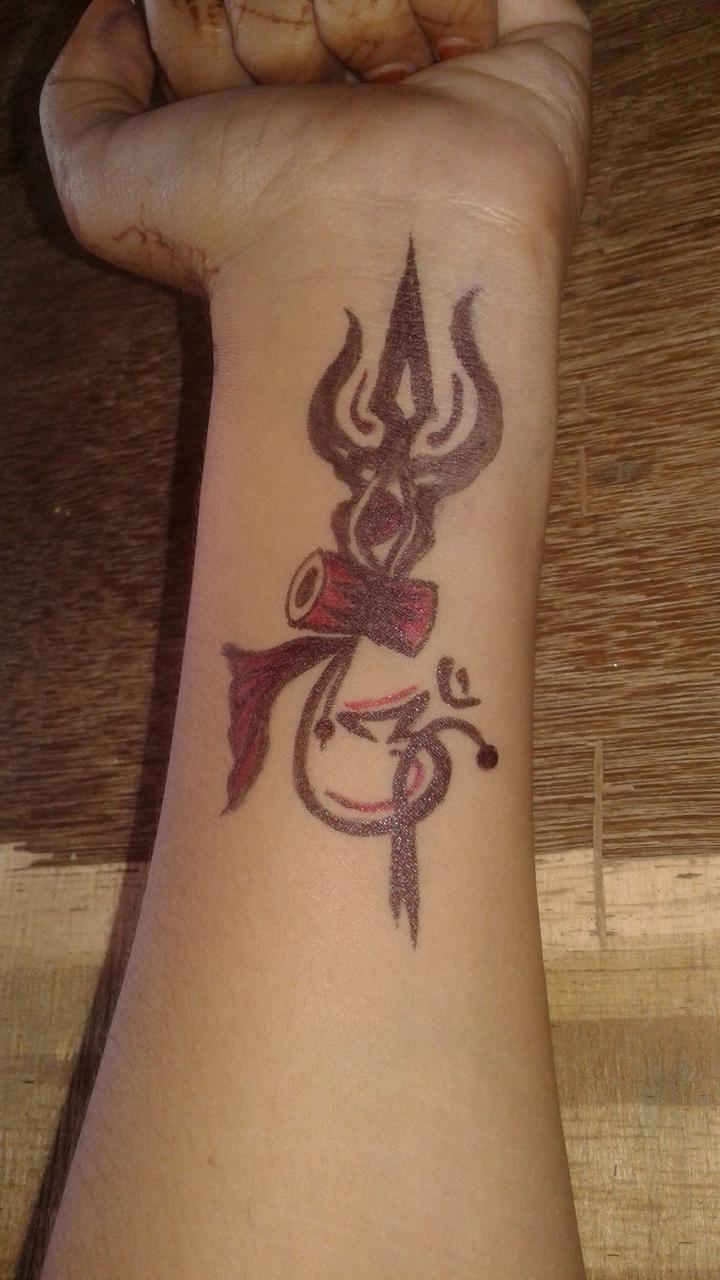 SK Ink Studio  har har mahadev tattoo one forearm          Dm me  or Contact me for any details  9914505147 tattoo inked skinkstudio 