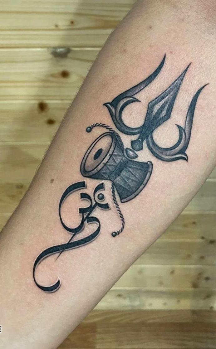 Crazy ink tattoo  Body piercing on Twitter MAHAKAL WITH TRISHUL TATTOO  DESIGN By tattoo artist Tarun For more info  visithttpstcozTrqOxWKQG httpstcozpZ3pyMFJk  X