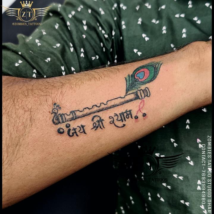Rohit Bairagi tattoo art at ujjain  Jai shree Shayam tattoo shyam baba  tattoo at ujjain  Facebook
