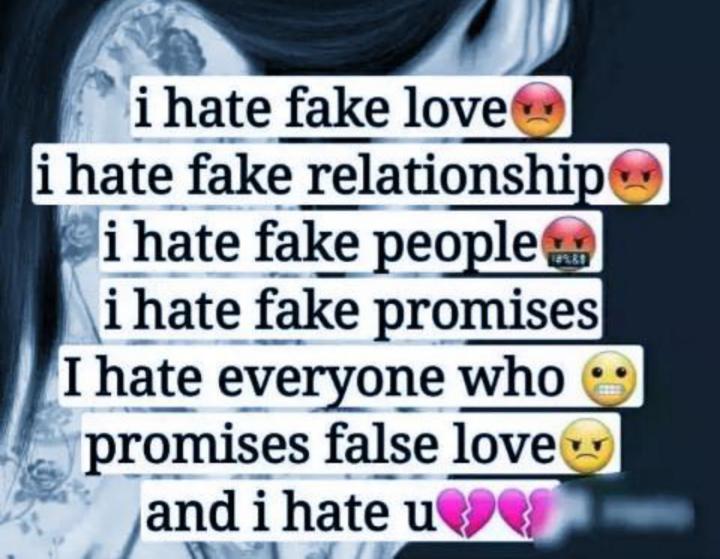 i hate fake people quotes images