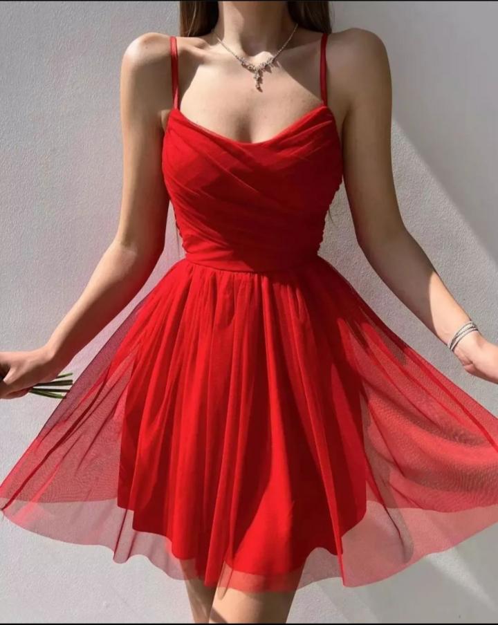 short red dress for party