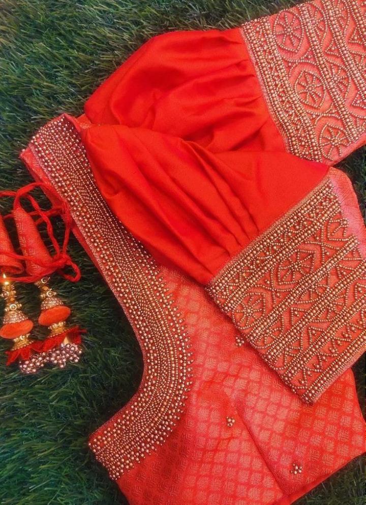 Aari work designs for best sale wedding blouse