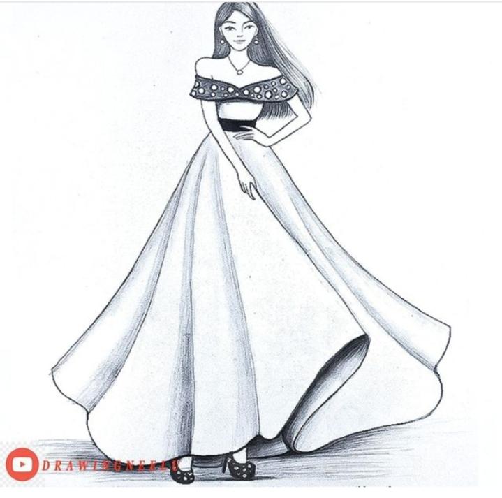 Share more than 73 indo western dress sketch latest - in.eteachers
