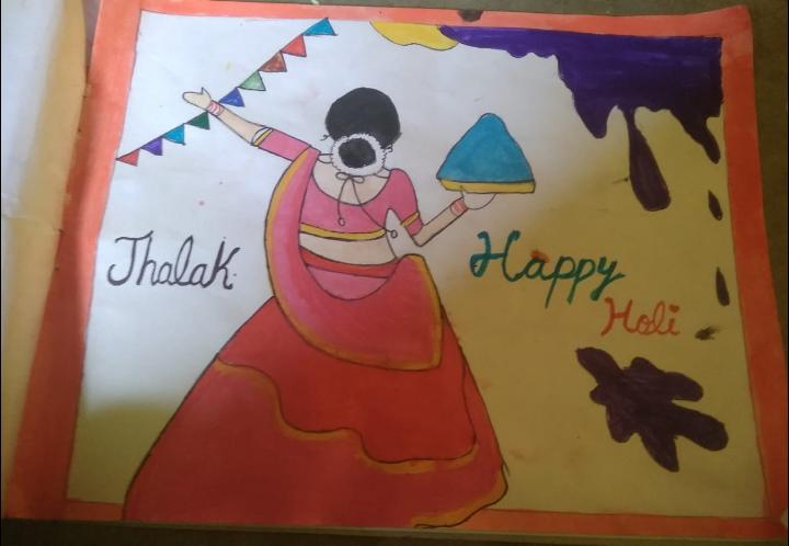 Artys World  Easy Drawing on Holi 2020 How to Draw Holi Festival for  Kids  Holi Drawing by Artys Corner httpsyoutube8gHXxFFk2oM  Facebook