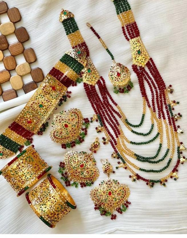 Dulhan ka haar on sale set