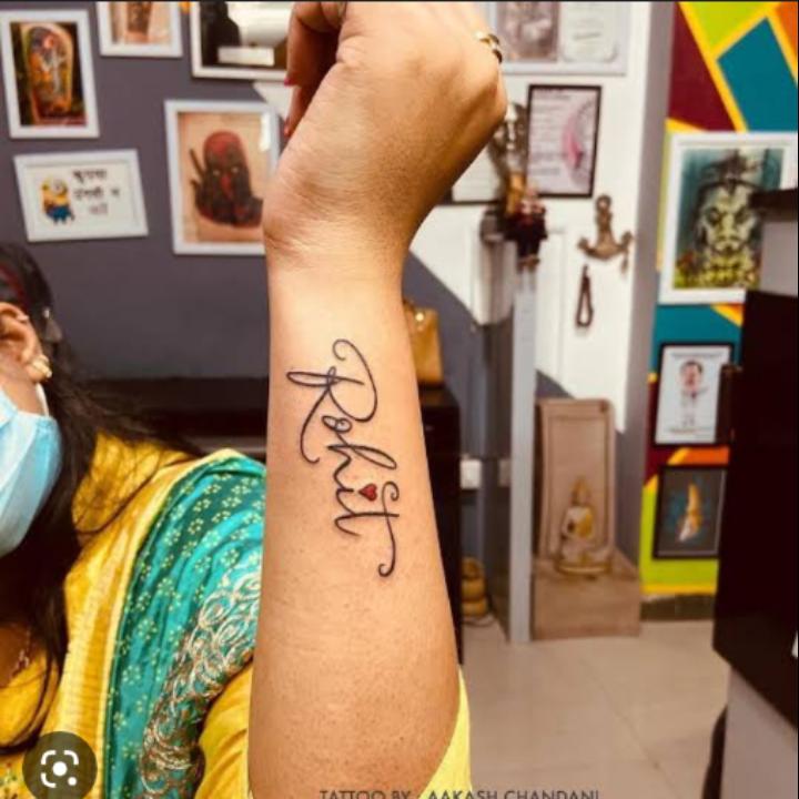 rohit name tattoo 25 designs  रहत नम टट डजइन  rohit  YouTube