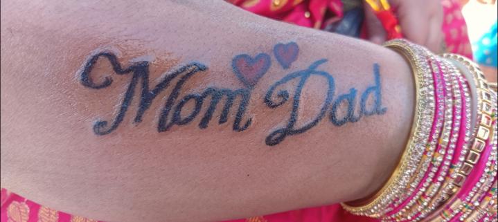 MOM DAD tattoo designs Book your appointment now           familyfirst tattooidea dotwork tattoorealistic firsttattoo  Instagram