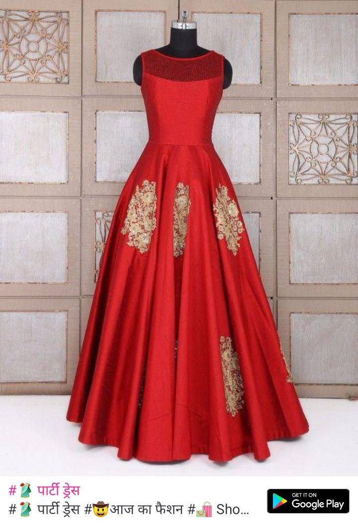 New Design Gown with Hand Work