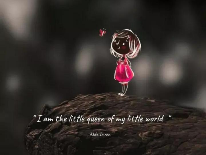 I'm the queen of my own little world! #Quoteoftheday #queen