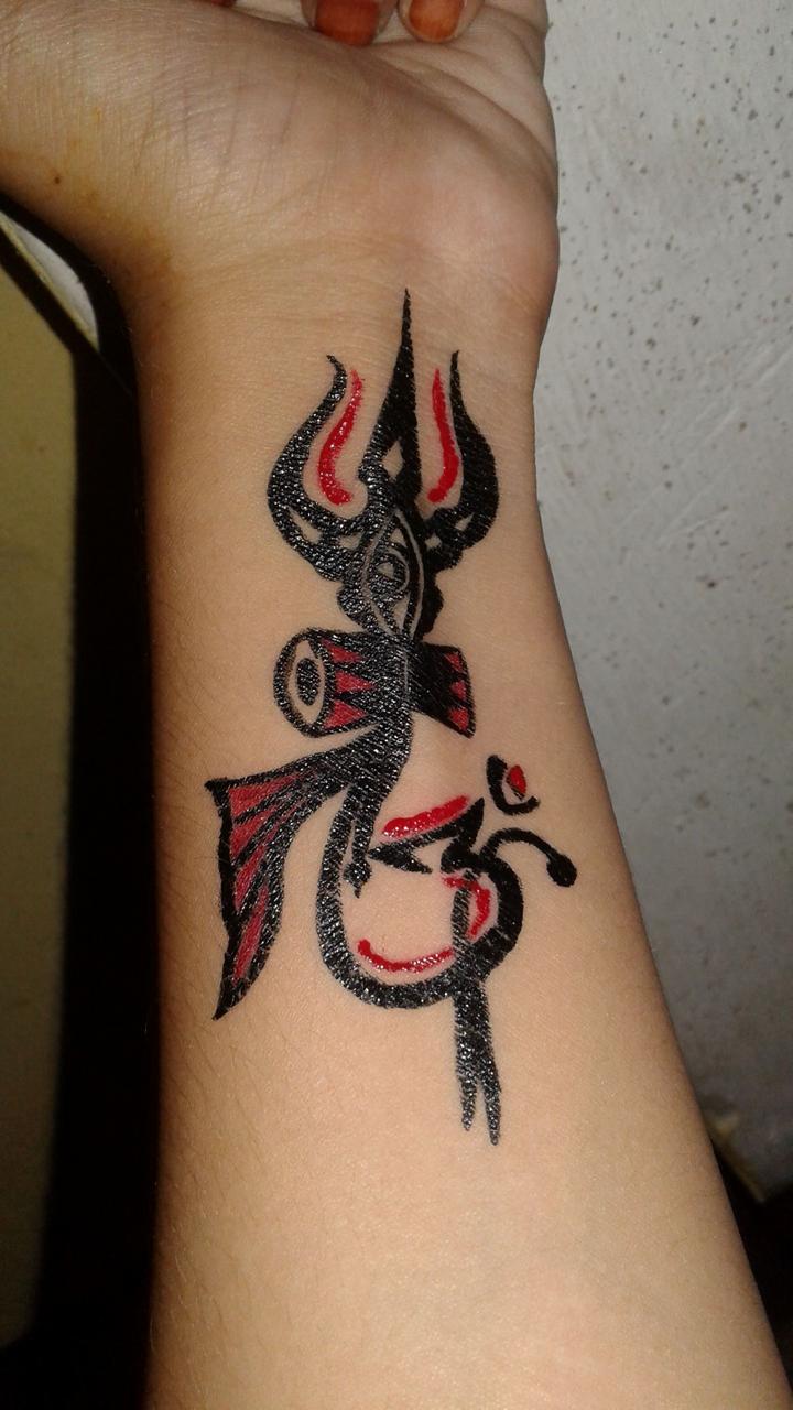Mahadev Semi Permanent Tattoo – Simply Inked
