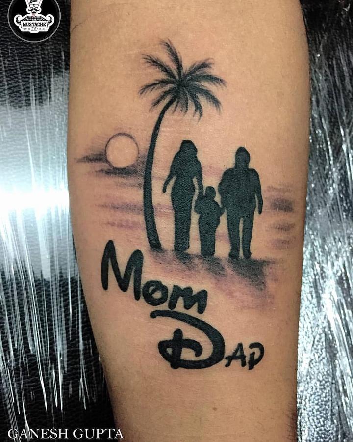 I Love You Mom And Dad Tattoos Full HD Wallpapers
