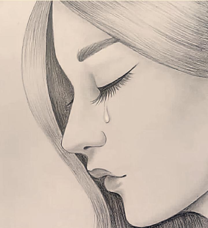 Tumblr Drawings Sad Girl sad girl drawing tumblr HD phone wallpaper   Pxfuel