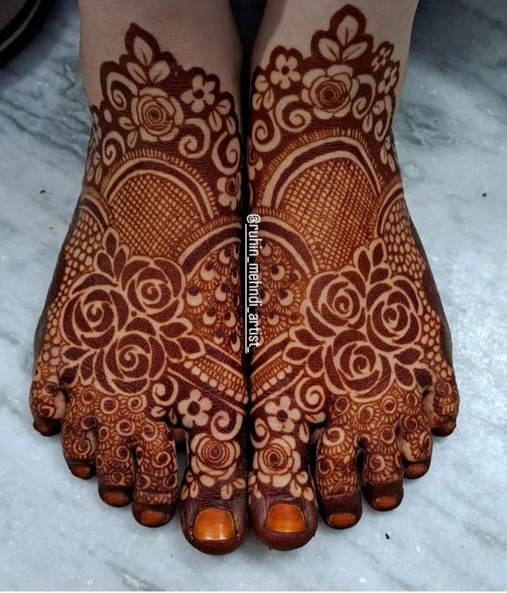 25+ Trending Foot Mehendi Designs For 2021 Brides - Wedbook