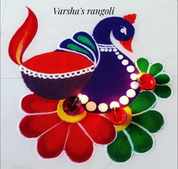 🪔Diwali special rangoli designs🪔 Images • 💞 Naina 💞 (@loveyousis143) on  ShareChat
