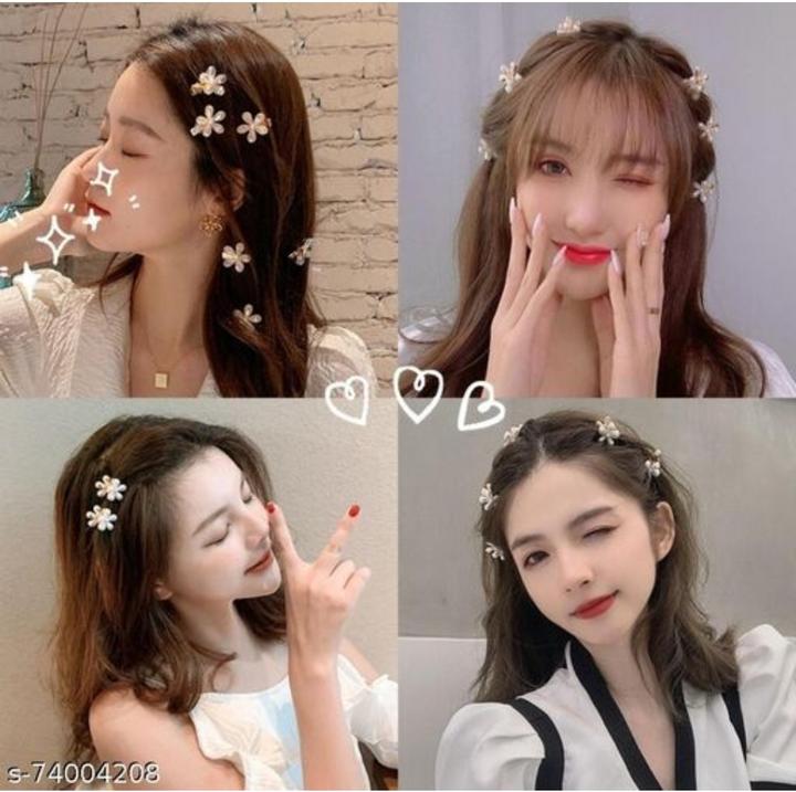 Hair Claw Clip For Thick Hair Pearl Hair Clip Plastic Nonslip Large Hair  Clip Strong Fixed Hair Clip Large Hair Clip Korean Hairstyle Accessorie   Fruugo IN