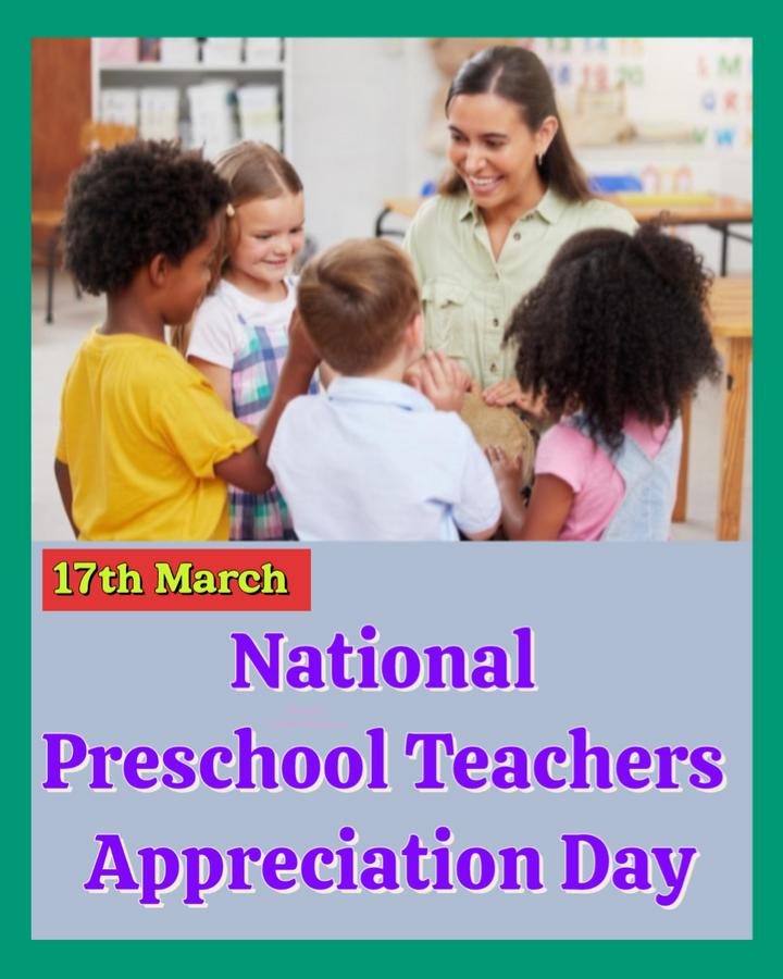 National Preschool Teachers Appreciation Day • ShareChat Photos and Videos