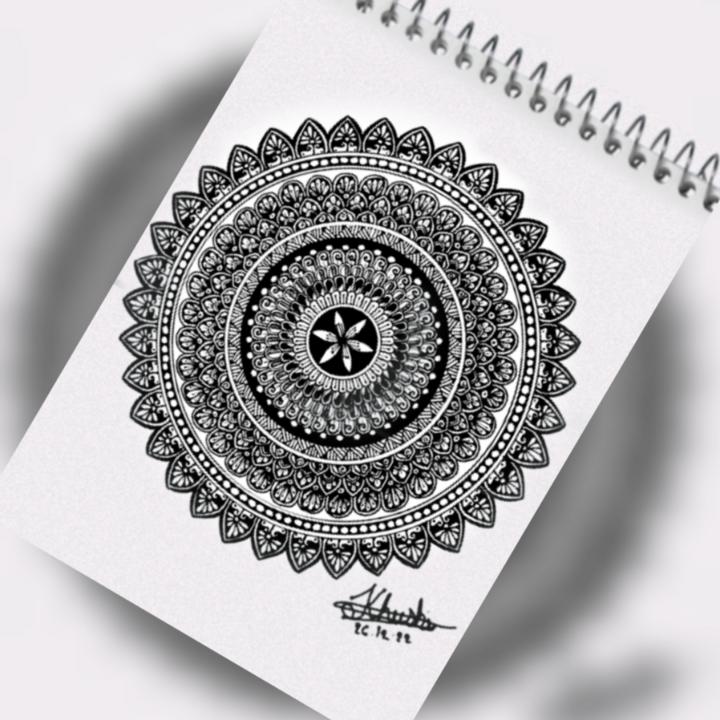 Creative Mandala Art Png, Mandala Drawing, Mandala Sketch, Mandala Png PNG  and Vector with Transparent Background for Free Download