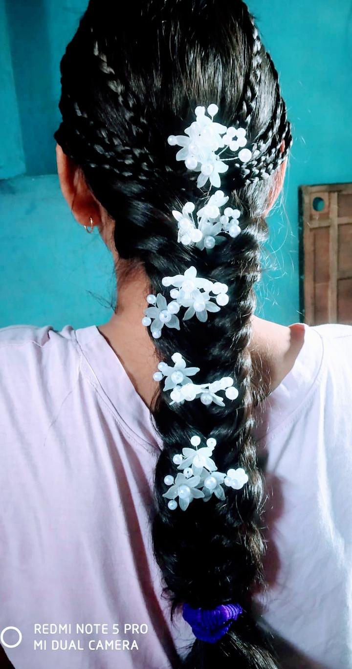 simple hair styles girl • ShareChat Photos and Videos
