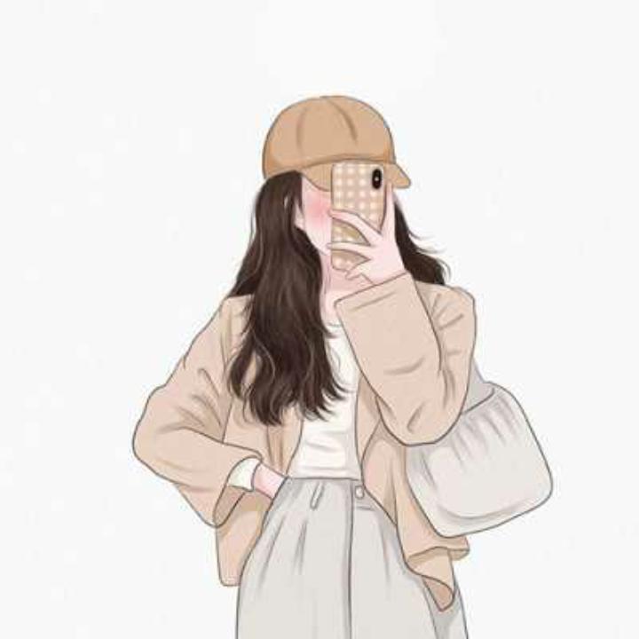 Hat girl anime cap hidden face hijab HD phone wallpaper  Peakpx