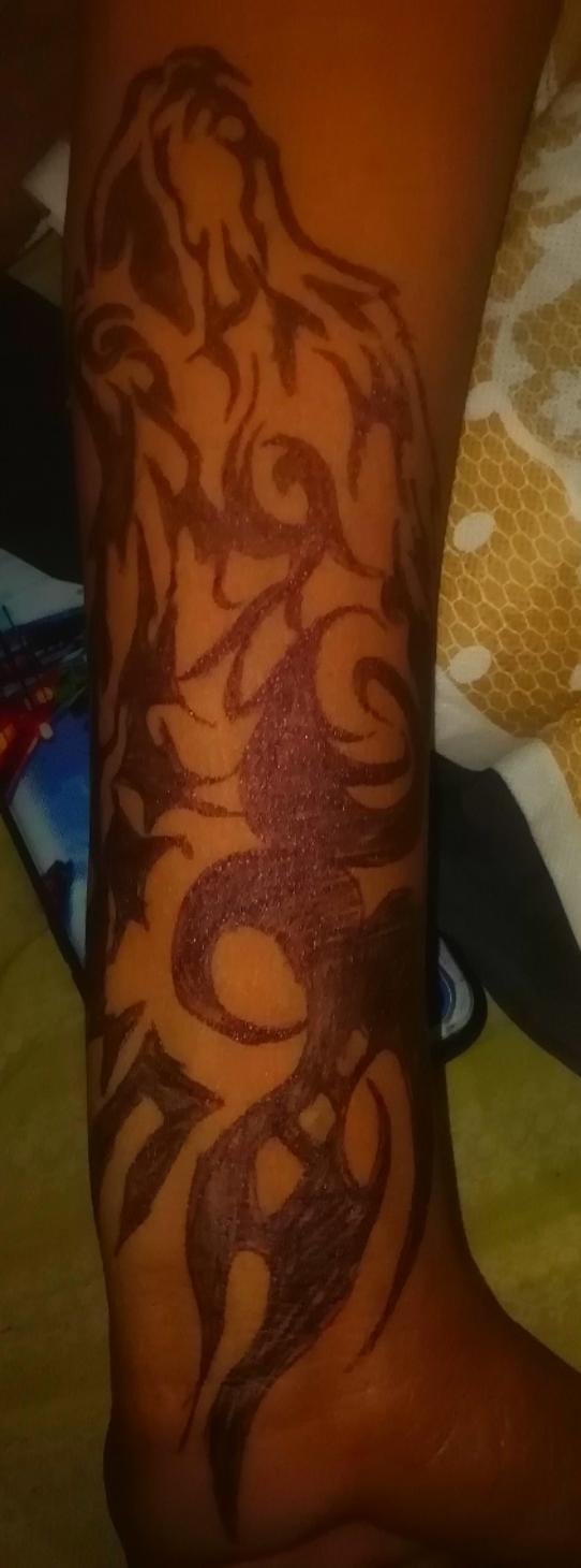 ᛟ Heathen Tattoos ᛟ  Odin the oneeyed with a wood carving of Sigurd