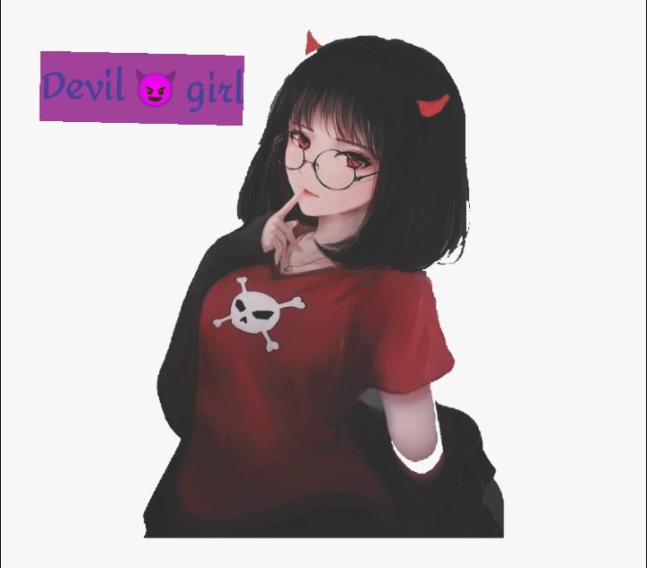 Drawn Demon Chibi  Anime Chibi Demon Girl Transparent PNG  900x1109   Free Download on NicePNG