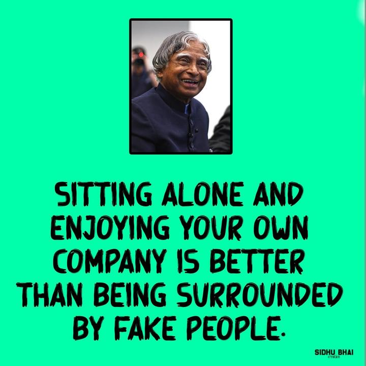 Sitting Alone And Enjoying Your Own Company