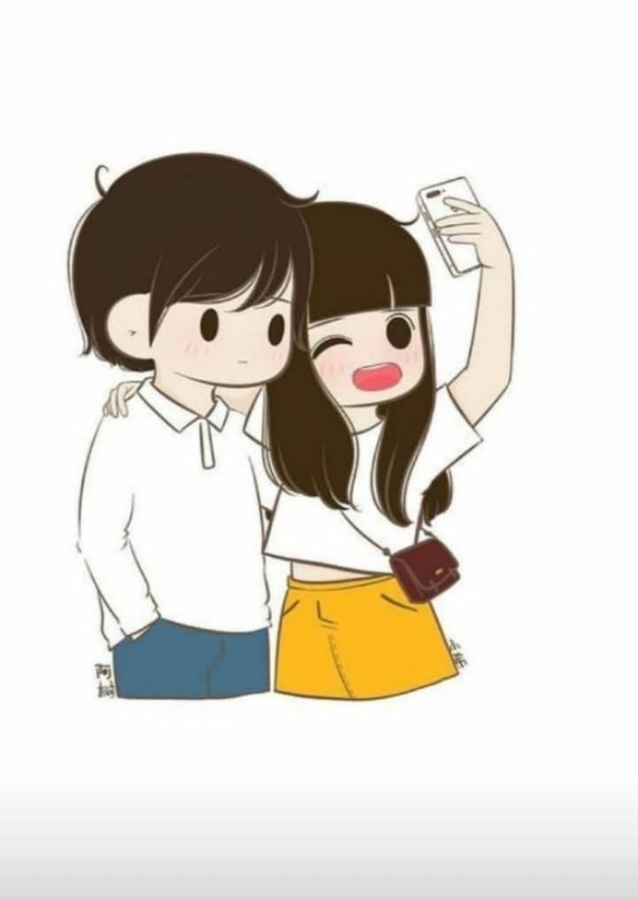 Cute Cartoon Couple Wallpapers For Mobile  Wallpaper Cave