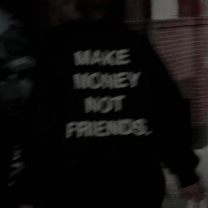 If your friend does not have money its not your friend  Thug life  wallpaper Cartoon profile pictures Vlone clothing