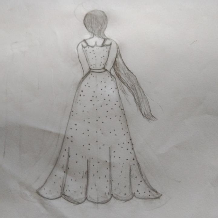 Easy How to Draw a Dress Tutorial  Art Projects for Kids