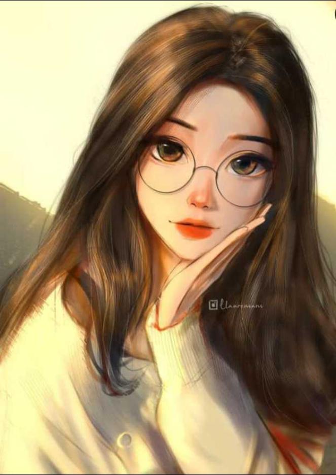 🤍💙cute cartoon girl dp💙 Images • muskan (@magjkknbv) on ShareChat